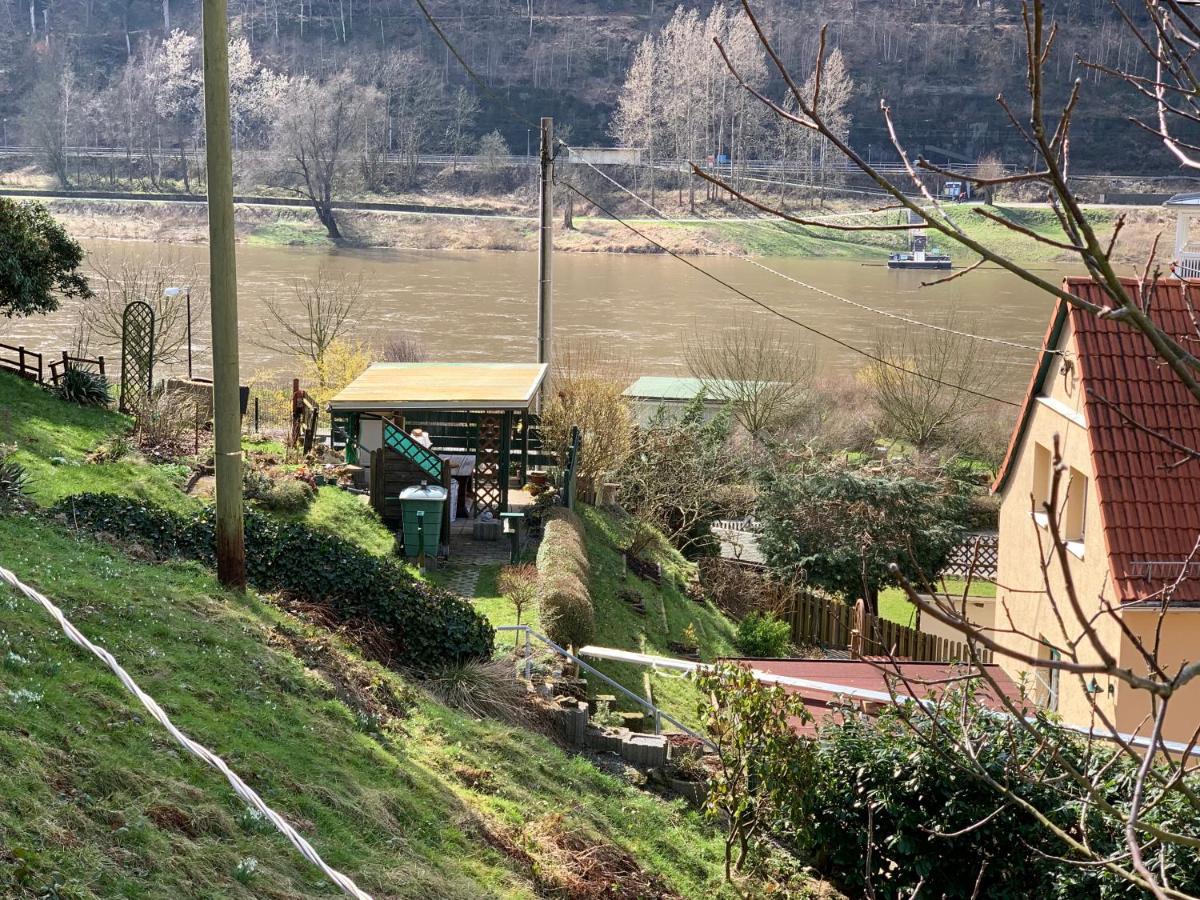 Haus Bergfriede Otel Bad Schandau Dış mekan fotoğraf