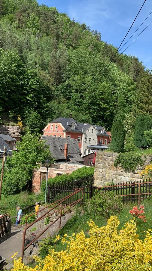 Haus Bergfriede Otel Bad Schandau Dış mekan fotoğraf