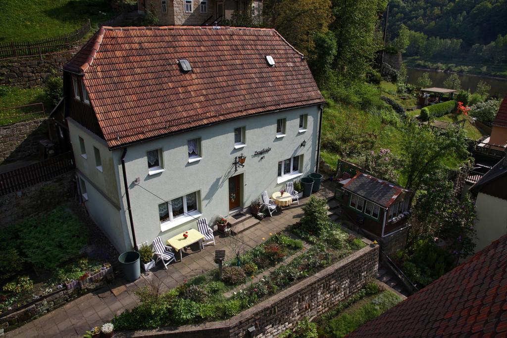 Haus Bergfriede Otel Bad Schandau Dış mekan fotoğraf