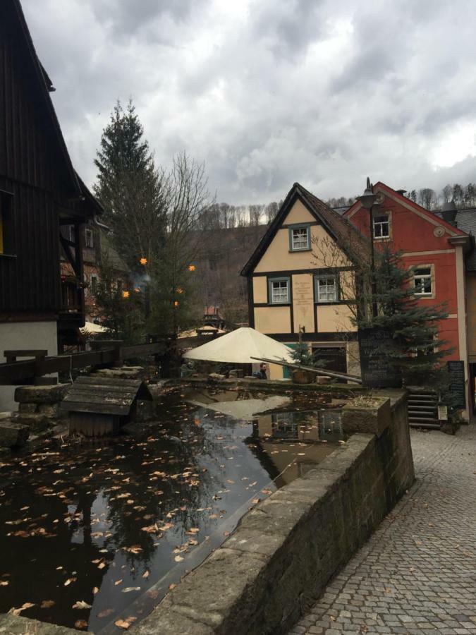 Haus Bergfriede Otel Bad Schandau Dış mekan fotoğraf
